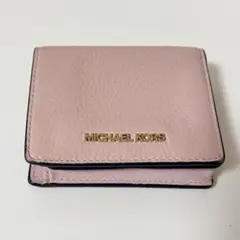 MICHAEL KORS ピンク 二つ折り財布