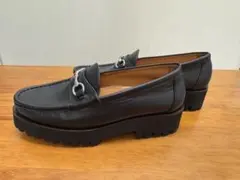 SeeByChloe レザーローファー ブラック ゴールド金具 | Mercari