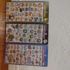 正規品　和柄ボンボンドロップシール　３種セット