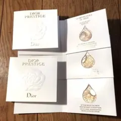 クリスマスディオール　プレステージマイクロユイルドローズセラム美容液　5点