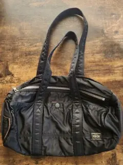PORTER　タンカー　ミニ　ドラムバッグ　黒　 吉田カバン