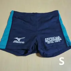 Mizuno 水着 Sサイズ ネイビー/ターコイズ