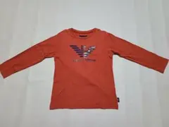 エンポリオアルマーニ 長袖カットソー オレンジ ロンT 6A 118cm