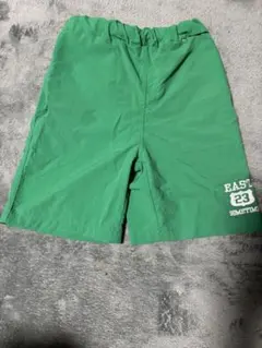 キッズ ハーフパンツ グリーン 130