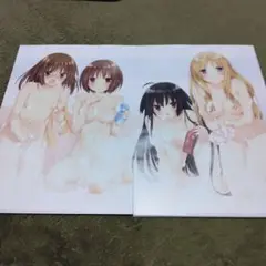 この部室は帰宅しない部が占拠しました。メーカー初回特典風呂ポスターセット