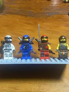LEGO カイ　ジェイ　コール　ゼン　ミニフィグ　ニンジャゴー　70655