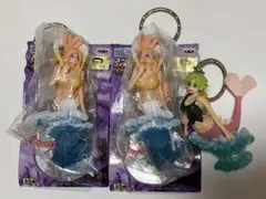 ワンピース　人魚　キーホルダー　キーリング　フィギュア　しらほし