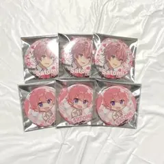 さとみくん　缶バッジ　6個セット