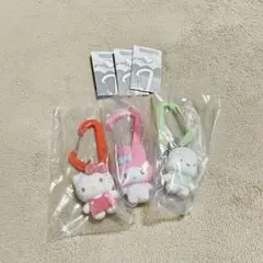 サンリオ カラフルカラビナマスコットチャーム キティ マイメロディ ポチャッコ