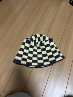 highland2000 チェッカー柄　ニット　バゲットハット