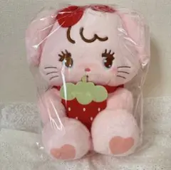 mikko illustrations いちごBIGぬいぐるみ キャミー