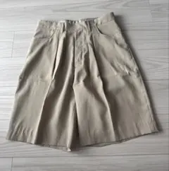 FARAH Two-tuck Wide Shorts 32