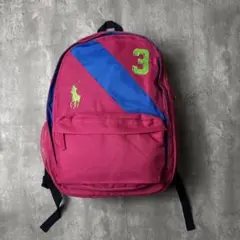00s POLO RALPH LAUREN backpack pink ponyのサムネイル