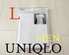 ●新品未開封●ユニクロメンズ●エアリズムインナー半袖Tシャツ●ホワイト・Lサイズのサムネイル