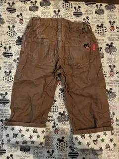 DOUBLE.B 茶色 長ズボン 100cm