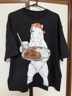 ゴースローキャラバン！クマカレーライスTシャツ