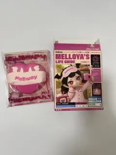 【新品未使用】メロジョイ　メロイアの暮らしの図鑑　パウダーパフ