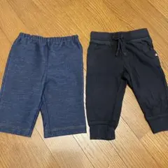 ミキハウス　７部パンツ　他　2枚セット