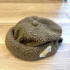 【新品未使用】キッズ帽子　冬　もこもこ　BEAMS mini