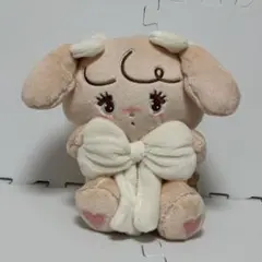 mikko characters 抱きしめおリボンぬいぐるみ ナッツ