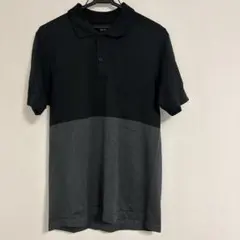 M*y様 ユニクロ　ドライEXポロシャツ Mサイズ　ブラック×グレー