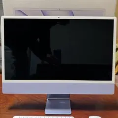 リュウiMac 24 M1 8GB 256GB パープル 美品【アクセ付】 2025年最新】imac 24 パープルの人気アイテム - メルカリ