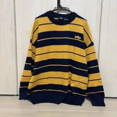 bellkenidea ストライプニットセーター M