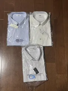 メンズ　半袖ワイシャツ三枚セット