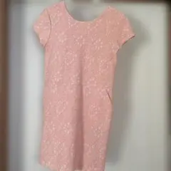 Zara Girls ピンク レース ノースリーブ ワンピース 11/12