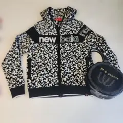 New Balance 白黒迷彩柄ジャケットとバックおまけ。