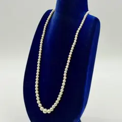 アコヤパールネックレス 約3.0-7.5mm SV