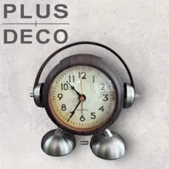 PLUS DECO プラスデコ インテリアクロック フットベルクロック 大音量のサムネイル