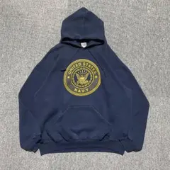 SOFFE US NAVY USA製 ゆるダボ スウェット パーカー フーディー