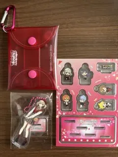 プロセカスシローユニットチャームセット ビビバス マルチポーチ　こはね