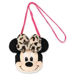 ミニー ヒョウ柄 ポシェット ショルダーバッグ