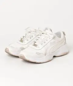【試着のみ】Puma ホワイト スニーカー