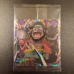 ワンピース ウエハース シール マーシャル・D・ティーチ 黒ひげ シークレット