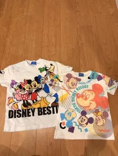 東京ディズニーリゾート Tシャツ 120cm 130cm セット