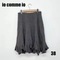 〇0321I〇 io comme io ひざ丈スカート 女性