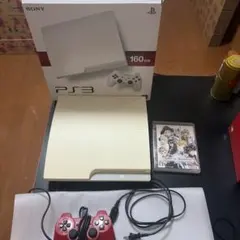 【動作確認済み】プレステ3 CECH3000A箱あり・付属品あり、ソフト付き