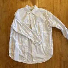 +J ホワイト 長袖シャツ Mサイズ