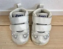 アシックス　ベビー　シューズ　子供　靴　13.0cm　星/ホワイト/グレー