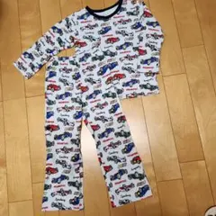 車プリント パジャマ (キッズ)