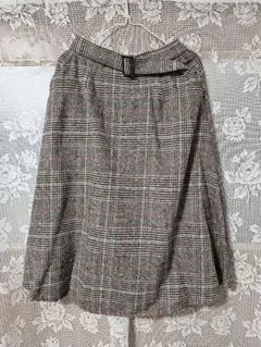 OLIVEdesOLIVEチェックスカート