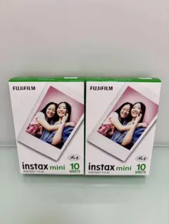 FUJIFILM チェキ フィルム instax mini 10枚入×2個