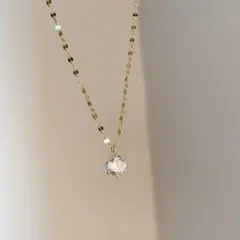 【再入荷】レディース　ゴールド　ネックレス　ストーン　チェーン　アクセサリー