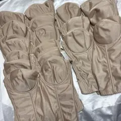 【廃盤・まとめ売り】ブライダルインナー・KEA工房　ロングビスチェ9点