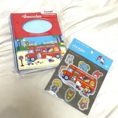 サンリオキャラクターズ　シールバインダー　シール帳　ステッカー　レトロ キティ