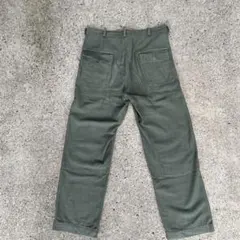 ボ*ボ様 70s フレンチワーク パンツ ダブルニー L〜XL相当 ツイル ボ*ボ様 70s フレンチワーク パンツ ダブルニー L〜XL相当 ツイル