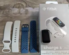 Fitbit Charge 5 本体 + 純正スポーツベルト付き